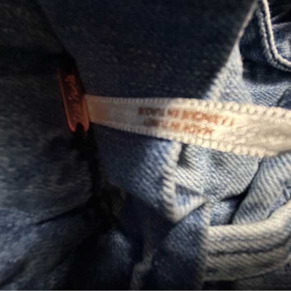 FREE PEOPLE NWT Jean Mini skirt SIZE:0 - Picture 10 of 12